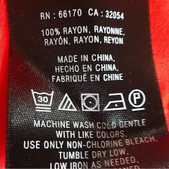 Anthropologie Drapey Pleated Henley Top P10 Petite Large Red Front Pocket Blouse - Picture 14 of 16